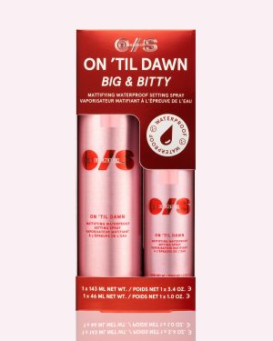 Big & Bitty On 'Til Dawn Mattifying Waterproof Setting Spray Duo