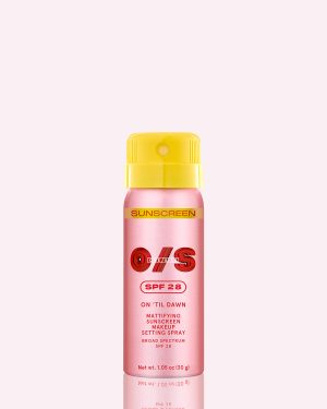On 'Til Dawn Mattifying Sunscreen Makeup Setting Spray SPF 28 Travel-Sized